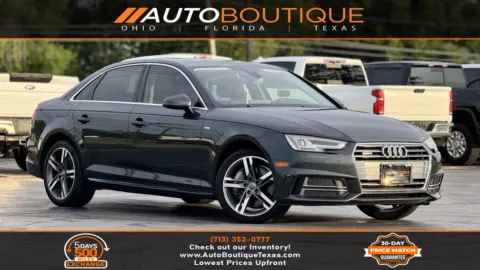 Gray 2018 Audi A4 Premium Plus for sale in Alvin, TX