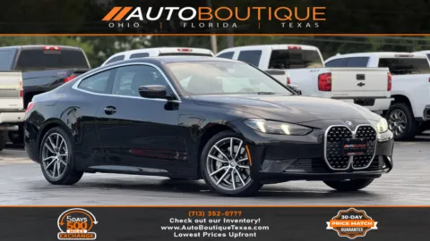 Black 2025 BMW 4 Series 430i xDrive for sale in Alvin, TX
