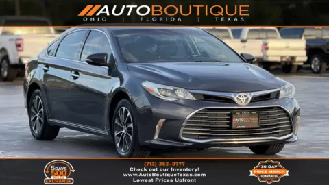 Gray 2016 Toyota Avalon XLE for sale in Alvin, TX