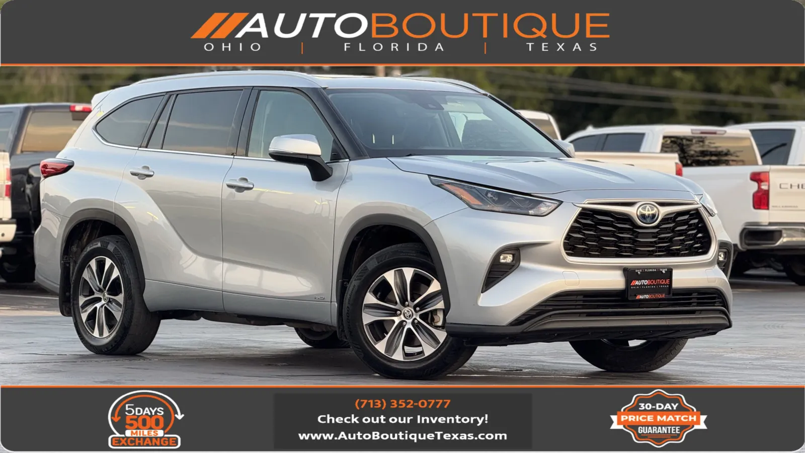 2022 Toyota Highlander Hybrid XLE for sale in Alvin, TX