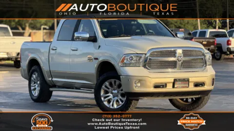 White 2016 Ram 1500 Longhorn for sale in Alvin, TX