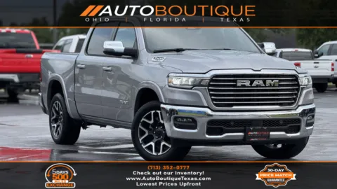 Silver 2025 Ram 1500 Laramie for sale in Alvin, TX
