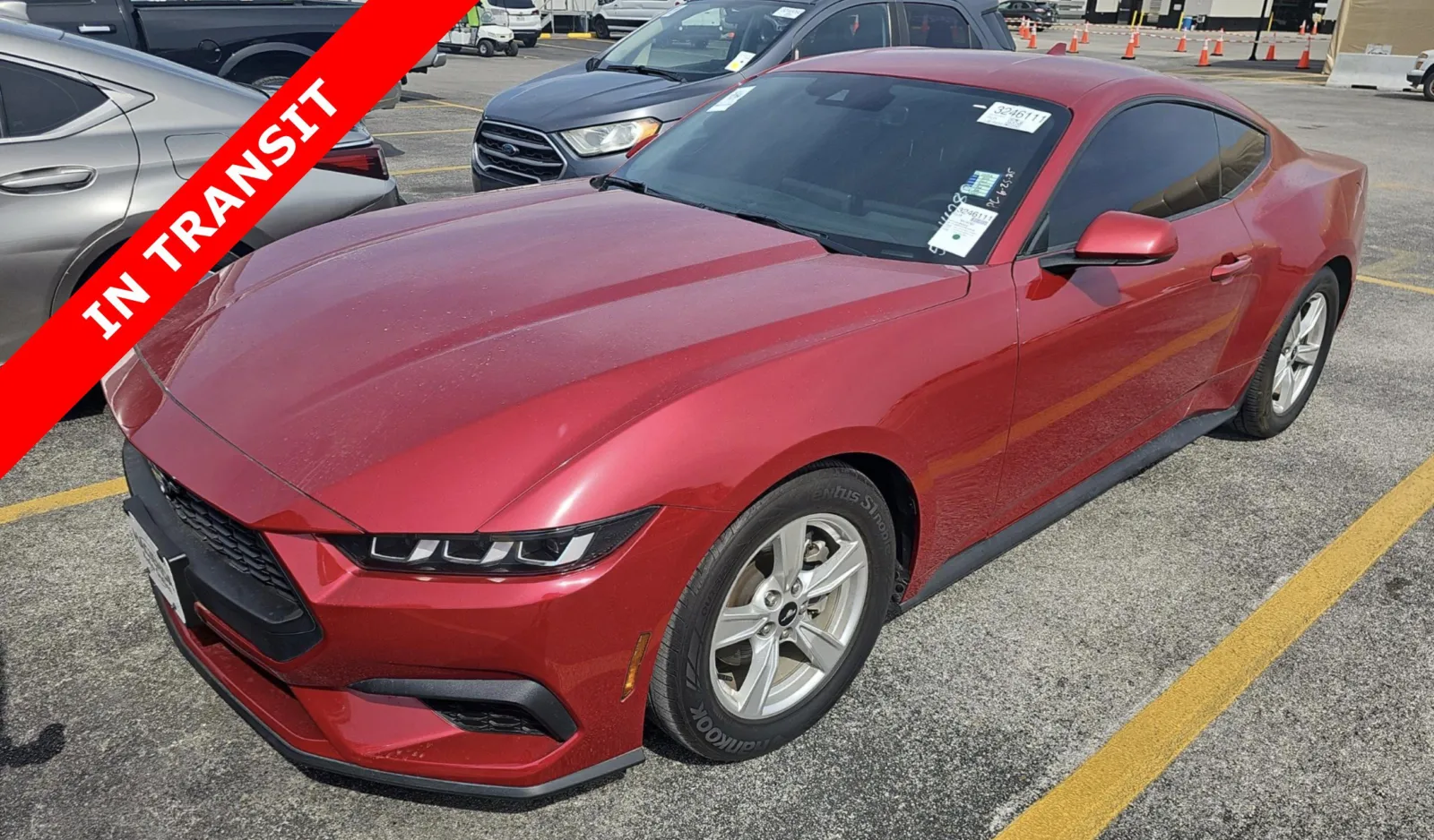 Red 2024 Ford Mustang EcoBoost for sale in Alvin, TX