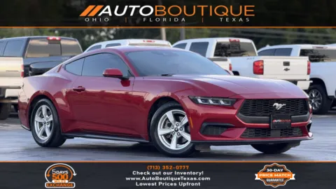 Red 2024 Ford Mustang EcoBoost for sale in Alvin, TX