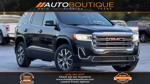 Black 2022 GMC Acadia SLE for sale in Alvin, TX