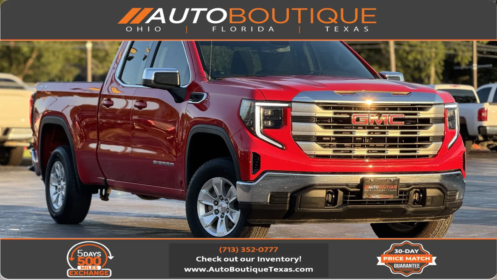 Red 2023 GMC Sierra 1500 SLE for sale in Alvin, TX