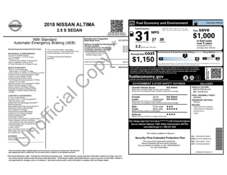 Photos of 2018 Nissan Altima 2.5 S for sale in Alvin, TX at Auto Boutique Texas