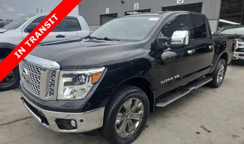 Black 2019 Nissan Titan SL for sale in Alvin, TX