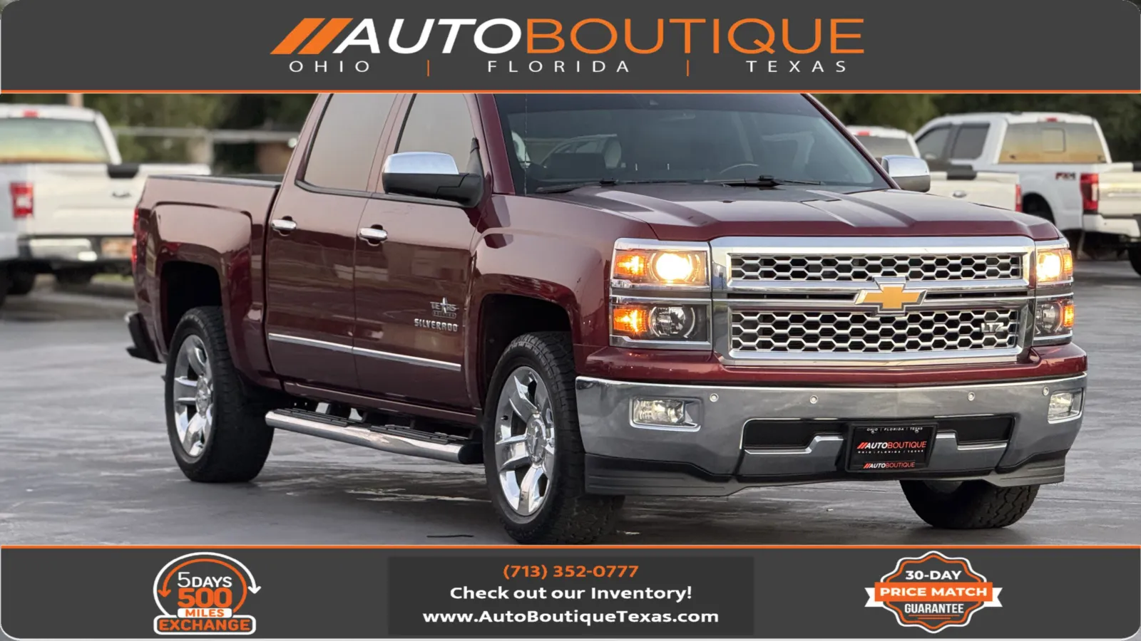 2014 Chevrolet Silverado 1500 LTZ for sale in Alvin, TX