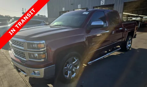 Red 2014 Chevrolet Silverado 1500 LTZ for sale in Alvin, TX
