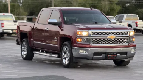 Red 2014 Chevrolet Silverado 1500 LTZ for sale in Alvin, TX