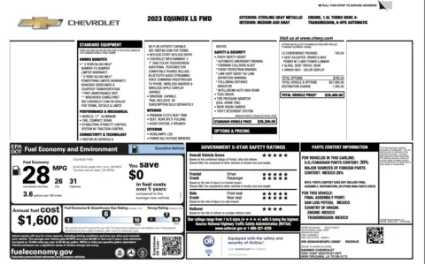 Photos of 2023 Chevrolet Equinox LS for sale in Alvin, TX at Auto Boutique Texas