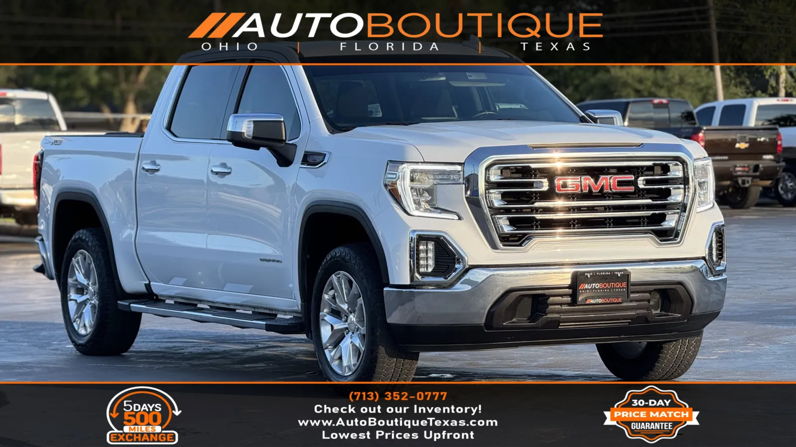 White 2022 GMC Sierra 1500 Limited SLT for sale in Alvin, TX