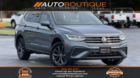Gray 2022 Volkswagen Tiguan SE for sale in Alvin, TX