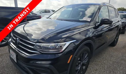 Black 2024 Volkswagen Tiguan SE for sale in Alvin, TX