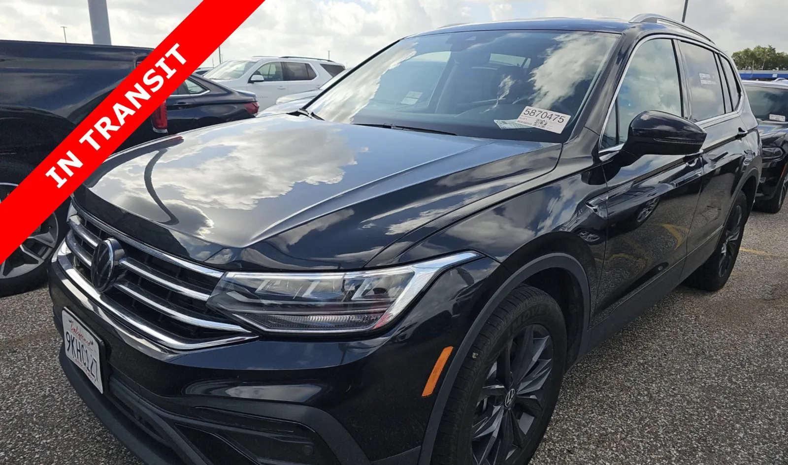 Black 2024 Volkswagen Tiguan SE for sale in Alvin, TX