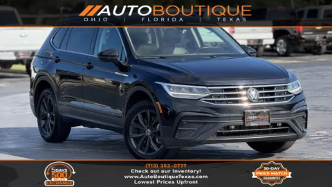 Black 2024 Volkswagen Tiguan SE for sale in Alvin, TX