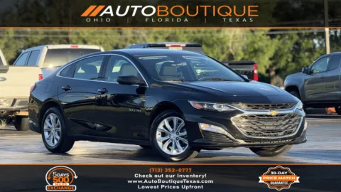 Black 2024 Chevrolet Malibu LT for sale in Alvin, TX