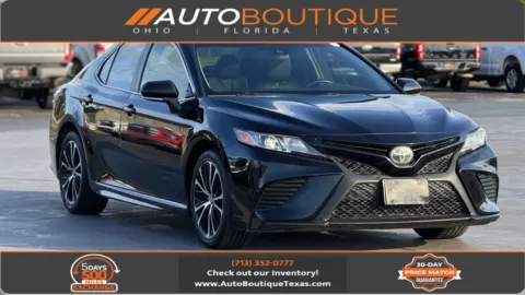 Brown 2018 Toyota Camry SE for sale in Alvin, TX