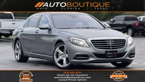 Silver 2015 Mercedes-Benz S-Class S 550 for sale in Alvin, TX