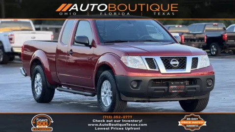 Red 2016 Nissan Frontier SV for sale in Alvin, TX