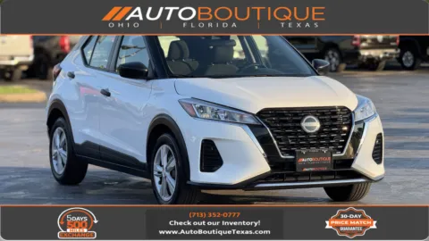 White 2023 Nissan Kicks S for sale in Alvin, TX