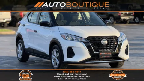 White 2023 Nissan Kicks S for sale in Alvin, TX