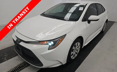 White 2021 Toyota Corolla LE for sale in Alvin, TX