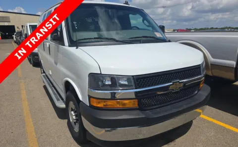 White 2023 Chevrolet Express Cargo Van 2500 for sale in Alvin, TX