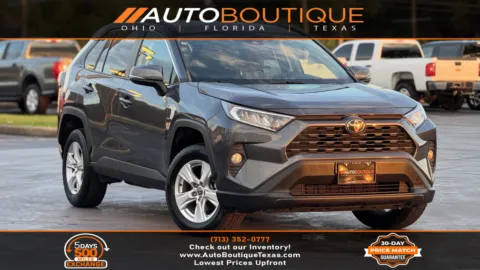 Gray 2021 Toyota RAV4 XLE for sale in Alvin, TX
