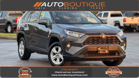 Gray 2021 Toyota RAV4 XLE for sale in Alvin, TX