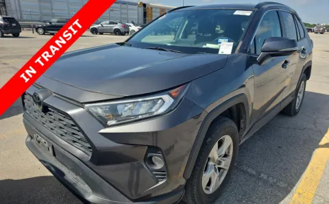 Gray 2021 Toyota RAV4 XLE for sale in Alvin, TX