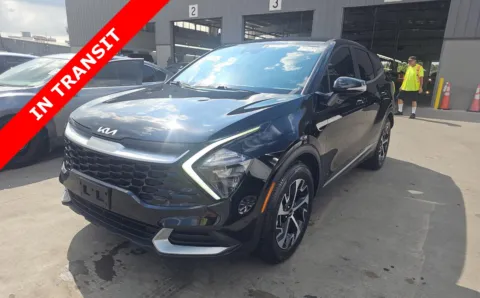 Black 2023 Kia Sportage EX for sale in Alvin, TX