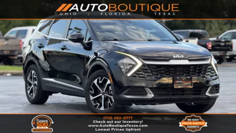 Black 2023 Kia Sportage EX for sale in Alvin, TX
