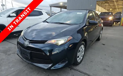 Blue 2019 Toyota Corolla LE for sale in Alvin, TX