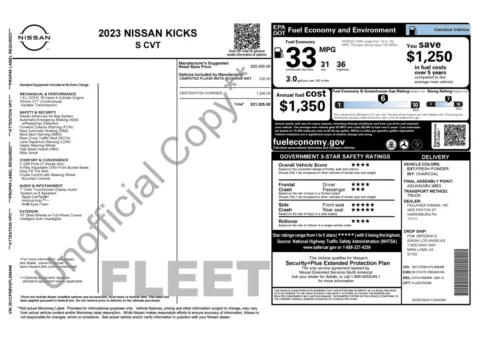 Photos of 2023 Nissan Kicks S for sale in Alvin, TX at Auto Boutique Texas