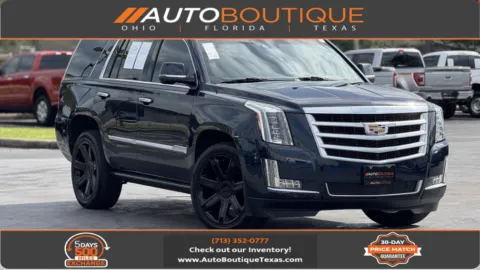Blue 2017 Cadillac Escalade Premium Luxury for sale in Alvin, TX