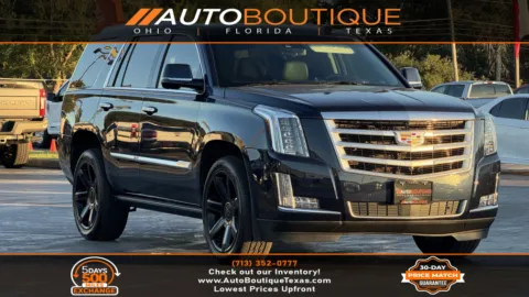 Blue 2017 Cadillac Escalade Premium Luxury for sale in Alvin, TX