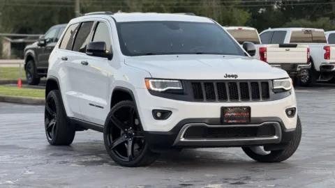 White 2016 Jeep Grand Cherokee Limited for sale in Alvin, TX