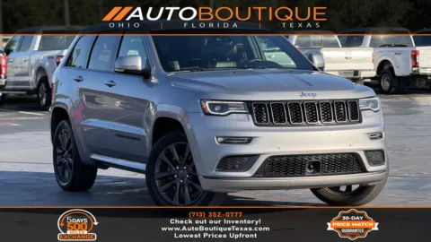 Silver 2018 Jeep Grand Cherokee High Altitude for sale in Alvin, TX