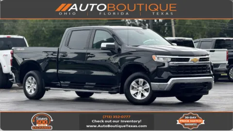 Black 2024 Chevrolet Silverado 1500 LT for sale in Alvin, TX