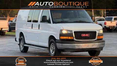 White 2023 GMC Savana Cargo Van 2500 for sale in Alvin, TX