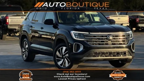 Black 2024 Volkswagen Atlas 2.0T SE w Technology for sale in Alvin, TX