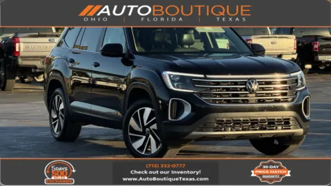 Black 2024 Volkswagen Atlas 2.0T SE w Technology for sale in Alvin, TX