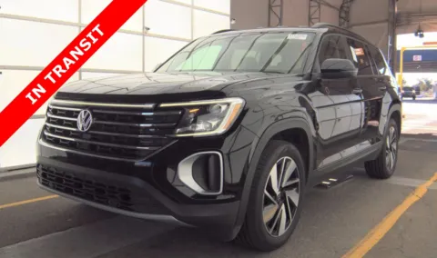 Black 2024 Volkswagen Atlas 2.0T SE w Technology for sale in Alvin, TX