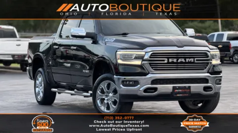 Black 2019 Ram 1500 Laramie for sale in Alvin, TX