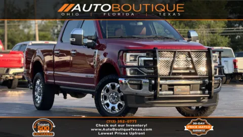 Red 2022 Ford Super Duty F-250 SRW King Ranch for sale in Alvin, TX