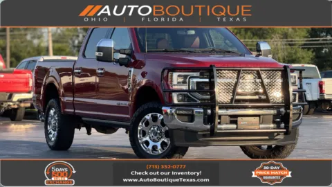 Red 2022 Ford Super Duty F-250 SRW King Ranch for sale in Alvin, TX