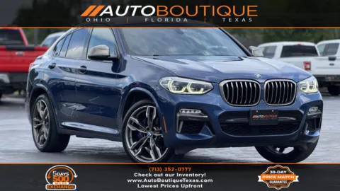 Blue 2019 BMW X4 M40i for sale in Alvin, TX