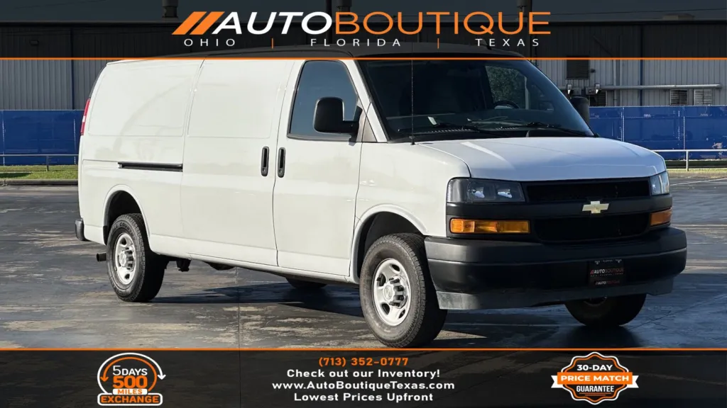 Used 2023 Chevrolet Express Cargo Van for sale in Alvin, TX at